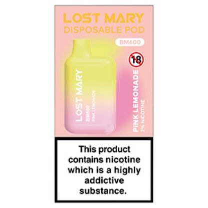 Picture of Lost Mary (ELF) Pink Lemonade 20mg x10